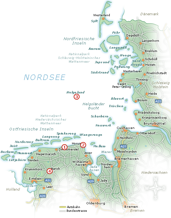 Gastgeberkarte Hotels in Bayern